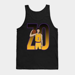 Lonzo Ball 'ZO' - Los Angeles Lakers Tank Top